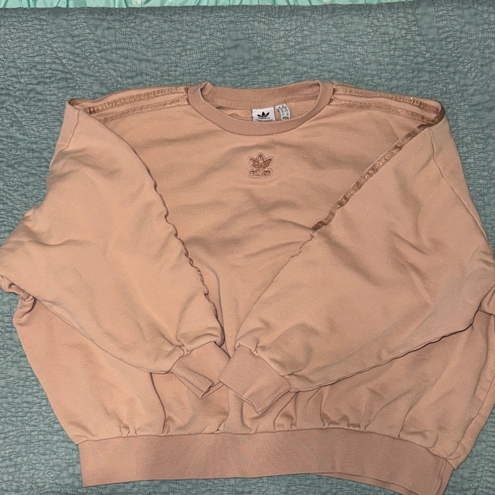 Adidas Apricot Crewneck Sweatshirt